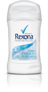 Дезодорант-антиперспирант женский Rexona Свежесть Хлопка, стик, 40 г