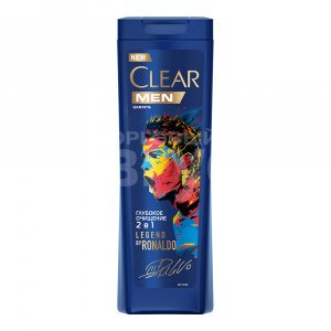 Шампунь CLEAR MEN 400мл 2в1 Глубокое очищение