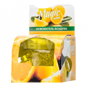 Освежитель Magic Boom Лимон, гелевый, 100 мл
