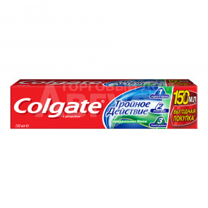 Зубная паста Colgate Triple Action, 150 мл
