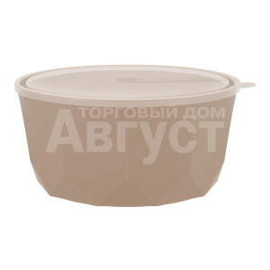 Салатник PT171310015 Stockholm, с крышкой, пластик, шоколадный мокко, 1,7 л