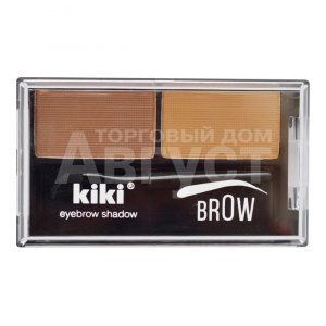Тени для бровей Kiki Brow двойные, тон 02, 2,68 г