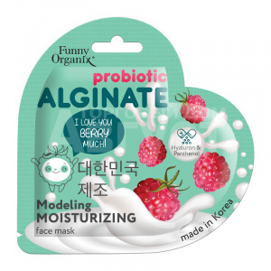 Маска для лица Funny Organix Alginate Probiotic Моделирующая альгинатная маска-увлажнение, 25 г