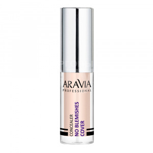 Консилер ARAVIA Professional No Blemish Cover стойкий водоотталкивающий коррекция несовершенств, тон 04, 5 мл