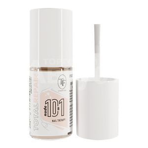 Средство для ногтей Triumf Полное восстановление 10 в 1, Nude, 8 мл