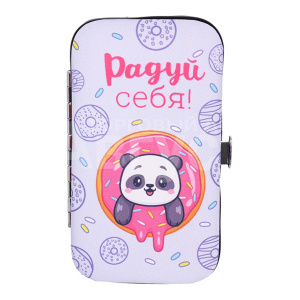 Набор маникюрный 545-0131 Радуй себя, в футляре, 6 предметов