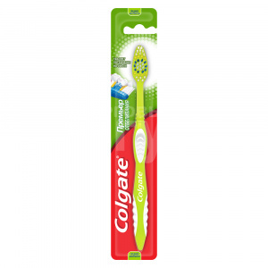 Зубная щетка Colgate Премьер Отбеливания средней жесткости щетина