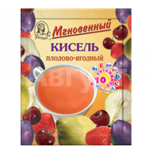 Кисель Геркулес Плодово-ягодный, 30 г