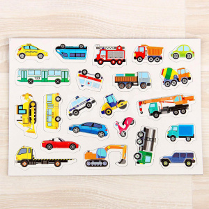 Игра 2687077 Магнитные машинки, 23*15*0,5см