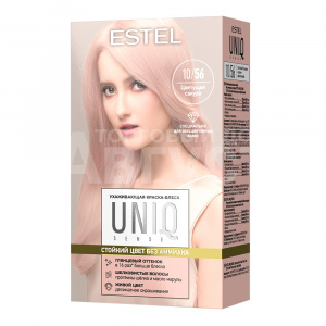 Краска-блеск для волос Estel Uniq Sense Ухаживающая без аммиака тон 10.56, светлый блондин красно-фиолетовый