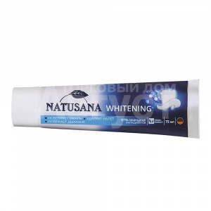 Зубная паста NATUSANA Whitening, 75 мл