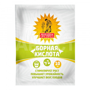 Удобрение Сам себе агроном Борная кислота, пакет, 10 г