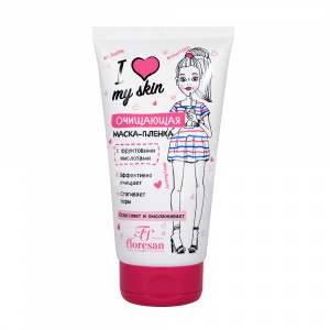 Маска-пленка для лица Floresan I love my skin очищающая, 150 мл