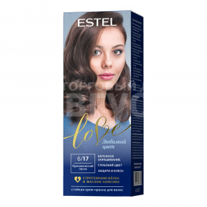 Крем-краска для волос Estel Love N6/17, вулканический песок