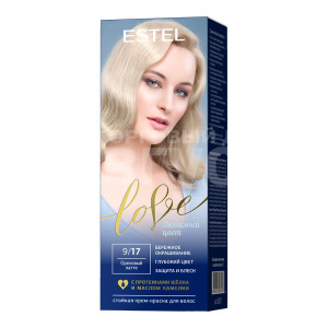 Крем-краска для волос Estel Love N 9/17, ореховый латте