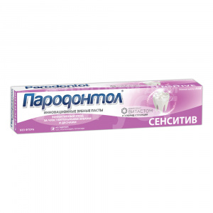 Зубная паста Пародонтол сенситив, 124 г