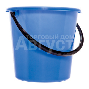 Ведро 430770000 без крышки, круглое, голубой, 10 л