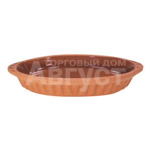 Форма для запекания Viapot 10067 овальная, 2 л, жаропрочная керамика