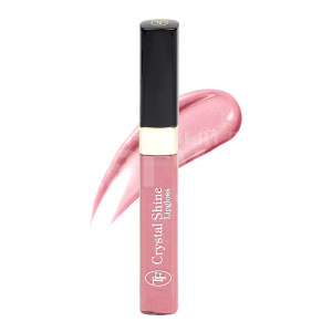 Помада для губ Triumf Crystal Shine Lipgloss жидкая, бежево-розовая, тон 39, 25 г