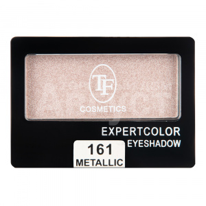 Тени для век Triumf Expertcolor Metallic Mono, Блестящий розовый, тон 161