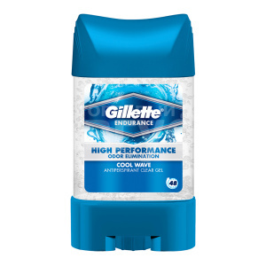 Дезодорант-антипеспирант мужской Gillette 3X System Cool Wave, гель, 75 мл