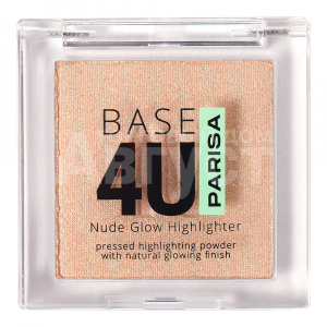 Пудра-хайлайтер Parisa Cosmetics Base 4U, Light, тон 01