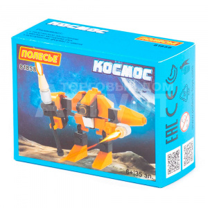 Конструктор Полесье 81858 Классик, Космос-4 35 деталей