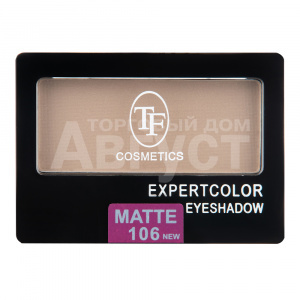 Тени для век Triumf Expertcolor Eyeshadow Mono, бежево-коричневый, тон 106