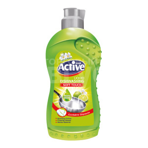 Средство для мытья посуды Active Лайм и цветы, 500 г