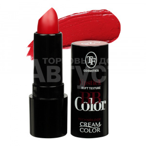 Помада для губ Triumf BB Color Lipstick кремовая, красный, тон 125
