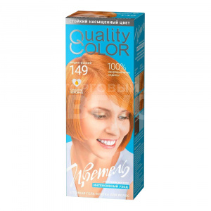 Гель-краска для волос Estel Цветель Vital Quality Color тон 149, медно-рыжий