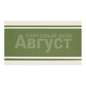 Термосалфетка кухонная 52TSG-1/3 Полоса 30*45 см, ПВХ, зеленая, 1 шт