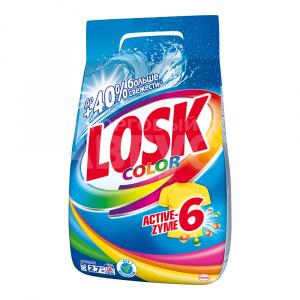 Стиральный порошок Losk Color, для цветного белья, автомат, 2,7 кг