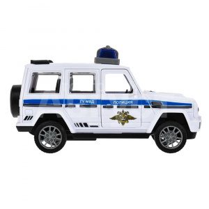 Машина 2209A0312-2 Технопарк Полиция, инерционная, в коробке, 13,5 см, пластик