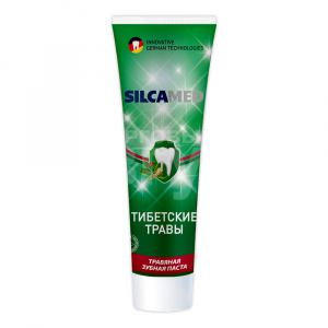 Зубная паста SILCAMED Тибетские травы, 130 г