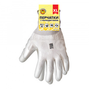 Перчатки с полиуретановым покрытием Ладушки XL