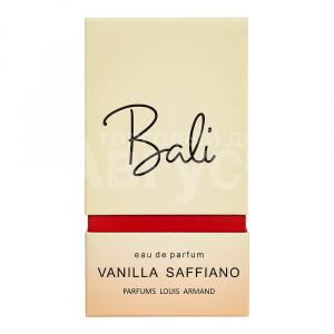 Туалетная вода Bali Vanilla saffiano гурманский, восточный аромат, женская, 50 мл