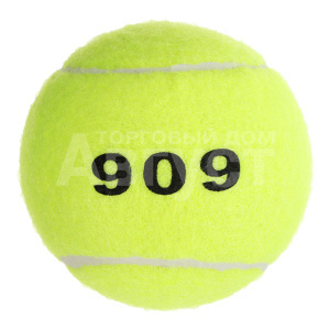 Мяч 10637236 Onlytop для большого тенниса №909, тренировочный, 0, желтый