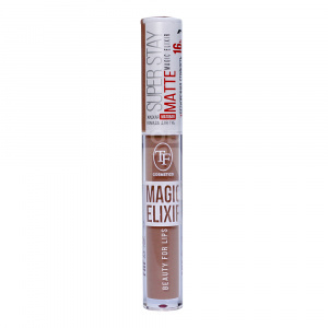 Помада для губ Triumf Cosmetics Magic Elixir суперстойкая, жидкая, матовая, натуральный нюд, тон 103, 10 мл