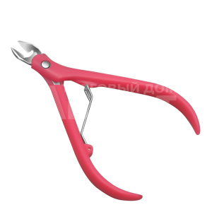 Кусачки маникюрные Queen fair 603802 одинарная пружина, лезвие 8мм, 11 см, в ассортименте