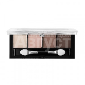 Тени для век LUX visage Glam look 4 цвета тон 01
