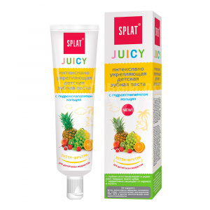 Зубная паста Splat детская Juicy Тутти-Фрутти, для всех возрастов, 35 мл