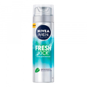 Пена для бритья Nivea Fresh kick, 200 мл
