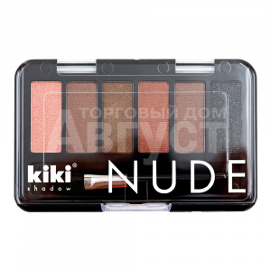 Тени для век Kiki Nude палетка 6 оттенков, тон 901