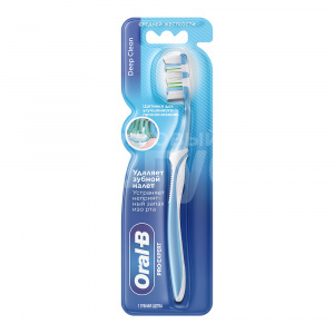 Зубная щетка Oral-B Pro-Expert глубокое очищение, средней жесткости