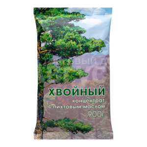 Соль для ванн Laboratory Katrin 12037 Хвойный концентрат с пихтовым маслом, пакет, 900 г
