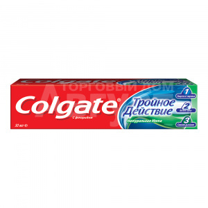 Зубная паста Colgate Triple Action, 50 мл