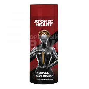 Шампунь Atomic Heart До встречи в Лимбо, угольный, мужской, 400 мл