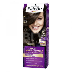 Краска для волос Palette Интенсивный цвет тон N3, каштановый