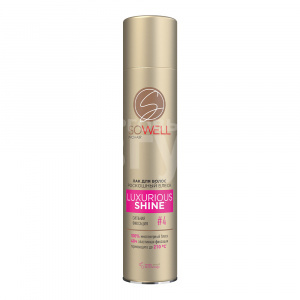 Лак для волос SoWell Luxurious Shine Роскошный блеск, Сильная фиксация №4, 300 мл